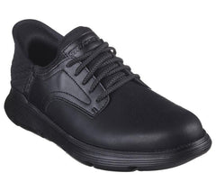 Men's Wide Fit Skechers 205046 Slip-ins Garza Gervin Trainers - Black