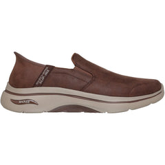 Men's Wide Fit Skechers 216813 Slip-ins Go Walk Arch Fit 2.0 Quest Trainers