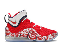 Nike LeBron 17 Graffiti Remix Red