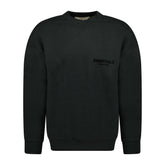 FEAR OF GOD ESSENTIALS ESSENTIALS CREW NECK SWEATSHIRT BLACK