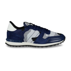 VALENTINO MESH ROCKRUNNER TRAINERS DARK BLUE