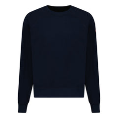 CANADA GOOSE HURON CREW NECK SWEATSHIRT NAVY BLUE