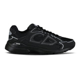 DIOR B30 TRIPLE BLACK REFLECTIVE TRAINERS