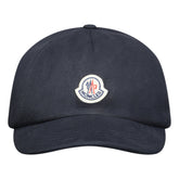 MONCLER LOGO CAP NAVY BLUE