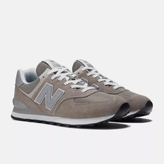 Men's Wide Fit New Balance ML574EVG Walking/Running Trainers - Exclusive - Grey ENCAP