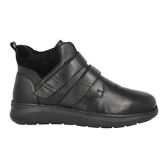 Men's Wide Fit DB Solomon Boots - Black Lea / Suede