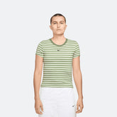 W Nike Stripped Knit Tee