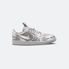 W Jordan 1 Low MM V3 "Metallic Silver"