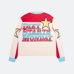 Diet Starts Monday Supercross L/S - Red
