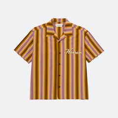 Honor The Gift Auto Shop Camp Shirt - Brown