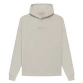 FEAR OF GOD ESSENTIALS PULL-OVER HOODIE RELAXED HOODIE SMOKE