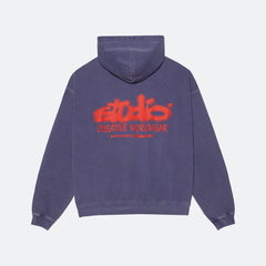 Supervsn Studio Halftone Logo Hoodie