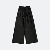 WMNS Honor The Gift Loose Satin Stripe Wide Leg