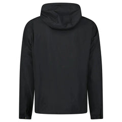 BURBERRY STANFORD ZIP-UP REVERSIBLE CHECK JACKET BLACK