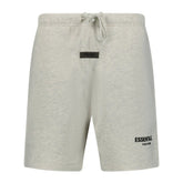 FEAR OF GOD ESSENTIALS COTTON SHORTS LIGHT OATMEAL