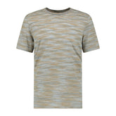 MISSONI Contrast Collar T-Shirt Brown & White
