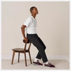 Men's Wide Fit New Balance ML574EVM Walking/Running Trainers - Exclusive - Burgundy/White ENCAP Width 4E
