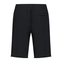 OFF-WHITE COTTON SWEAT SHORTS BLACK