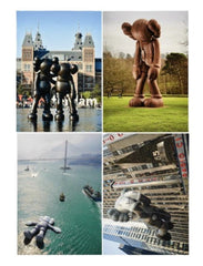 KAWS Sculpture Postcard Set Multi (Set of 4)