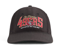 Kith x NFL x '47 Brand San Francisco 49ers Wool Blend Franchise Cap Black