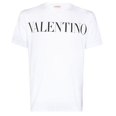VALENTINO Black Logo T-Shirt White