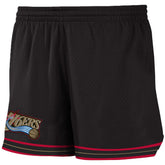 Mitchell & Ness Women's Philadelphia 76ers Jump Shot Shorts Black (WORN)