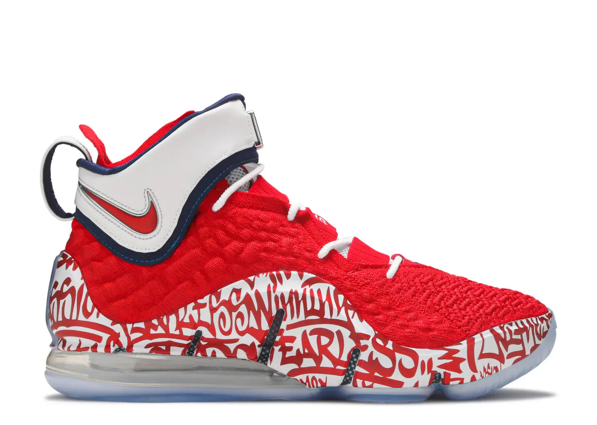 Nike LeBron 17 Graffiti Remix Red