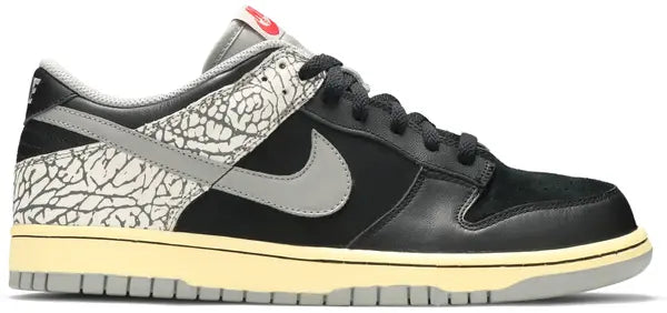Nike Dunk Low CL Jordan Pack Black Cement (WORN)
