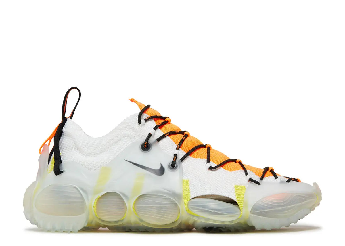 Nike ISPA Link Axis White Total Orange Sonic Yellow (WORN)