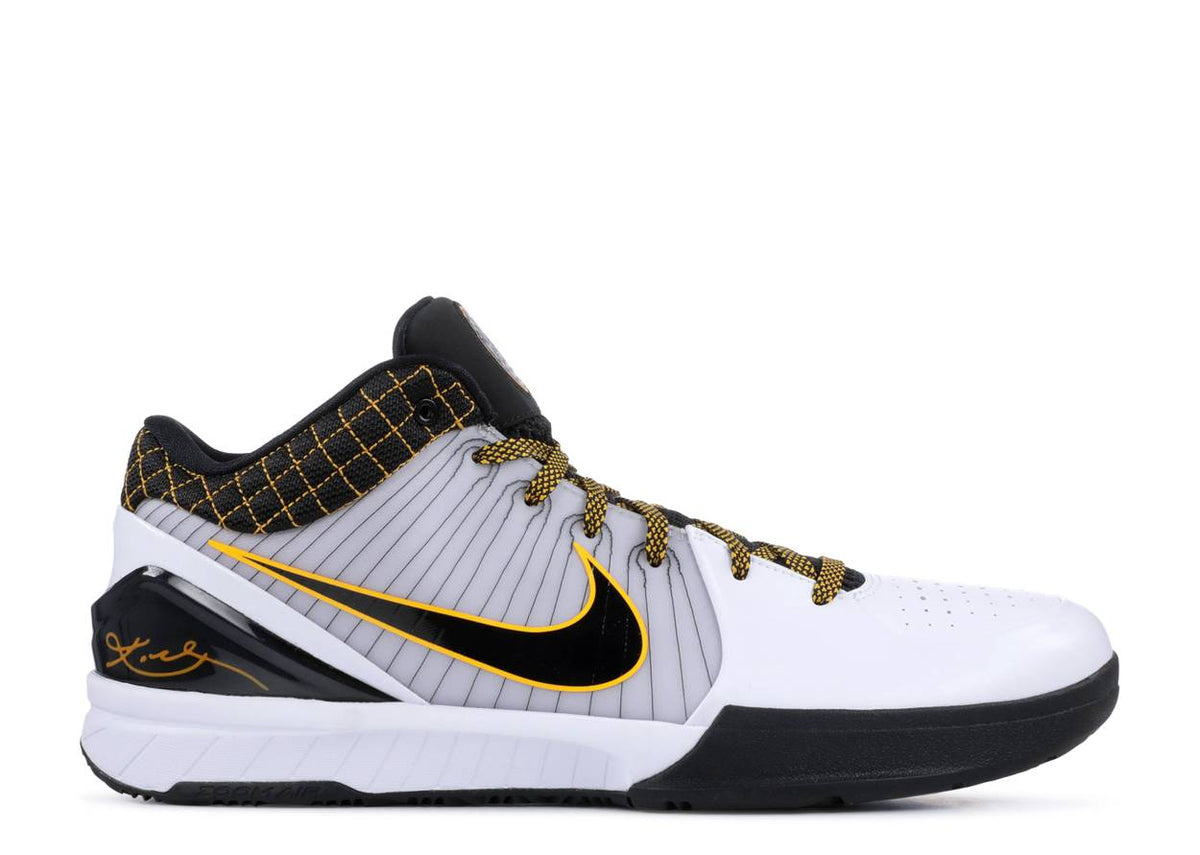 Nike Kobe 4 Protro White Black Del Sol (WORN)