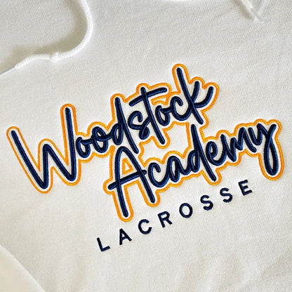 Custom 3D PUFF Embroidery Team Sweatshirt, School Spirit Wear, School Mascot