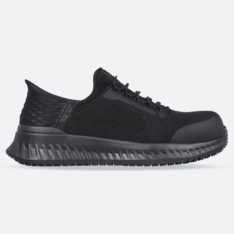 Men's Wide Fit Skechers 200206EC Slip-ins Tilido Fletchit Safety Trainers