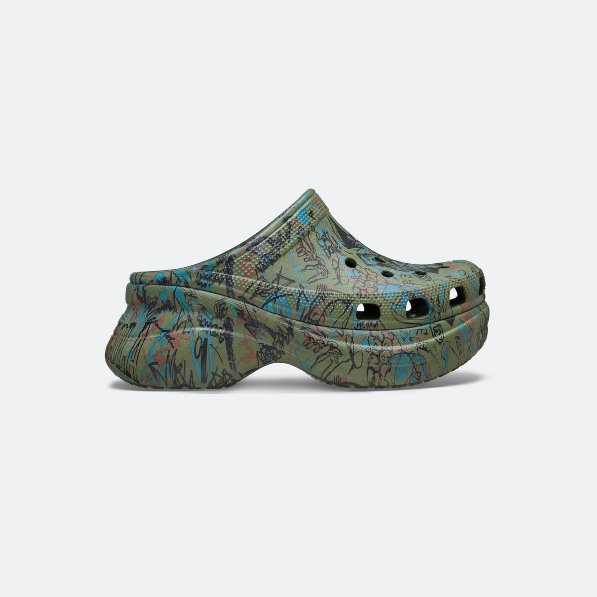 Mowalola x Crocs Bae "Forest"