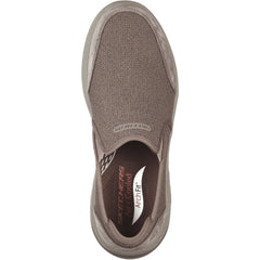 Men's Wide Fit Skechers 204509 Arch Fit Motley Ratel Slip On Trainers