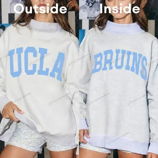 Custom Basketball Team Reversible Mockneck Sweatshirt – Personalized Game Day Gear & Christmas Gift