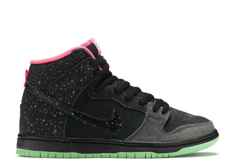 Nike Dunk SB High Premier "Northern Lights" (WORN)