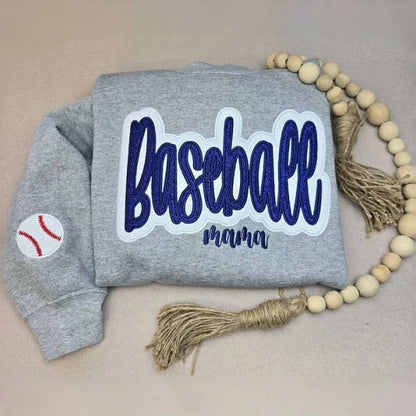 Personalized Hockey Mom Glitter Sweatshirt, Hoodie & T-Shirt