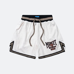 MARKET Studios Game Shorts - Ecru