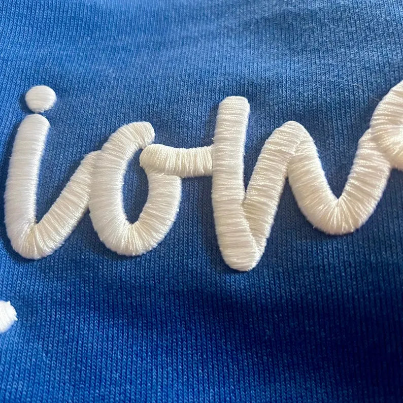 🏈Custom 3D Embroidery Sweatshirt/T-shirt/Hoodie