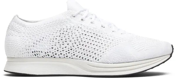 Nike Flyknit Racer Triple White (WORN)