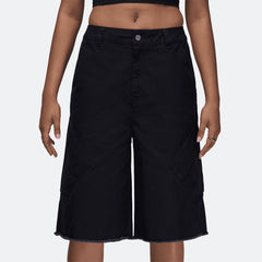 W Jordan Flight Chicago Big Shorts - Black