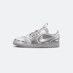 W Jordan 1 Low MM V3 "Metallic Silver"