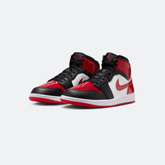 Jordan 1 Mid "Patent Bred"