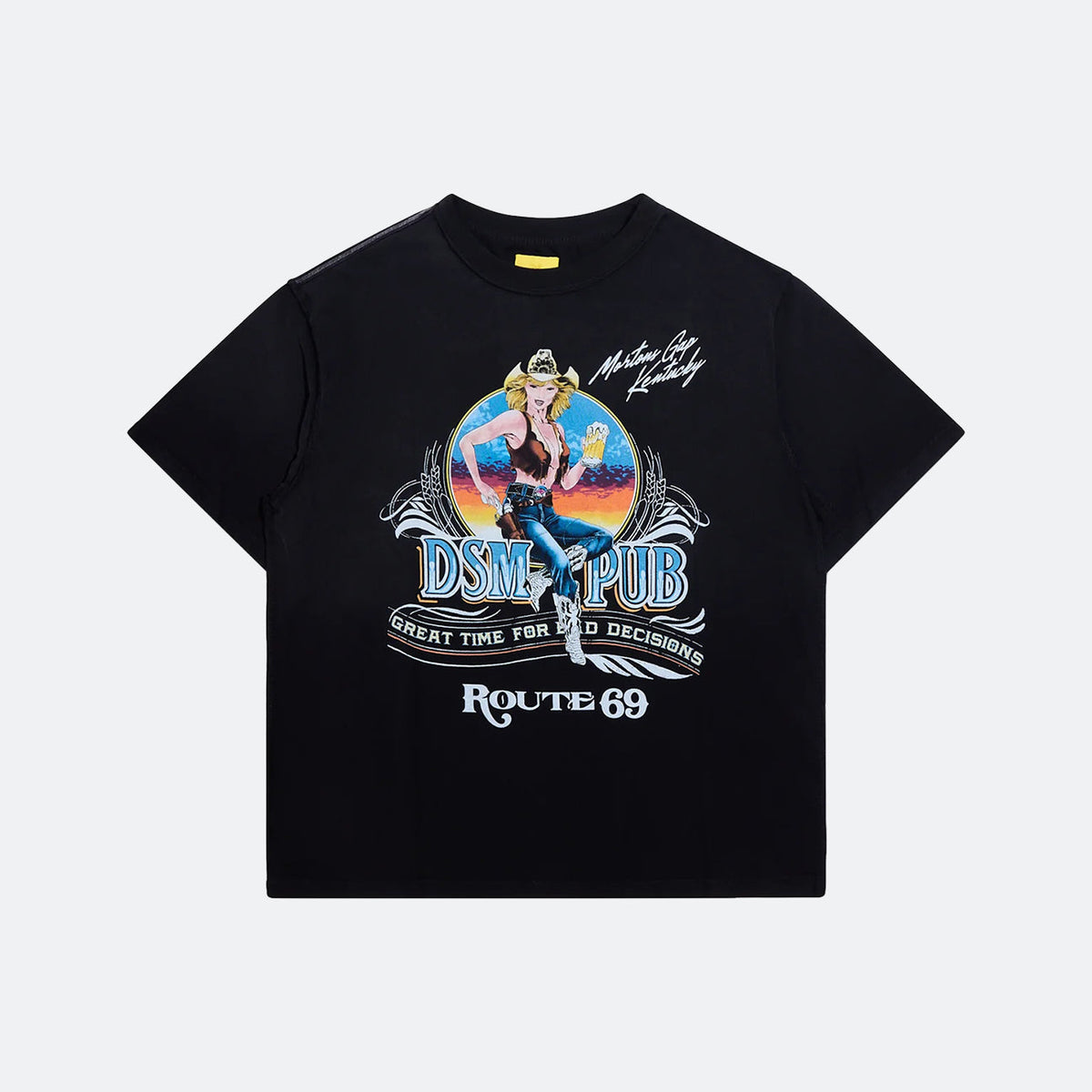 Diet Starts Monday Pub Tee - Black