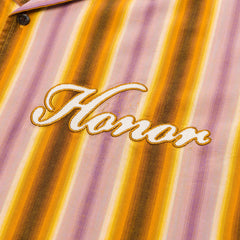 Honor The Gift Auto Shop Camp Shirt - Brown