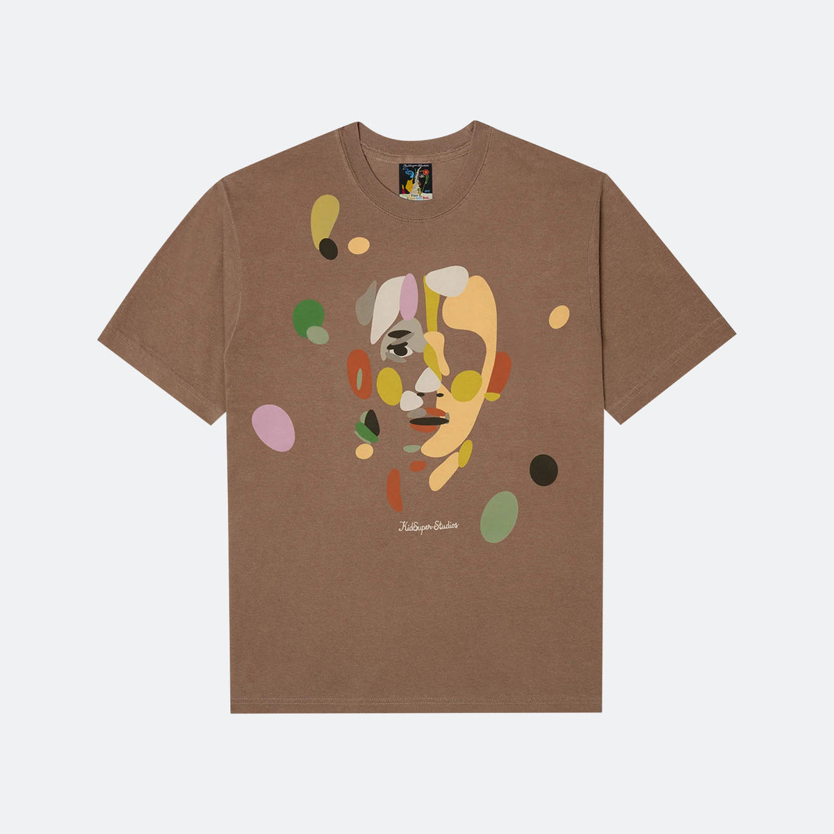 KidSuper Paint Blobs Face Tee