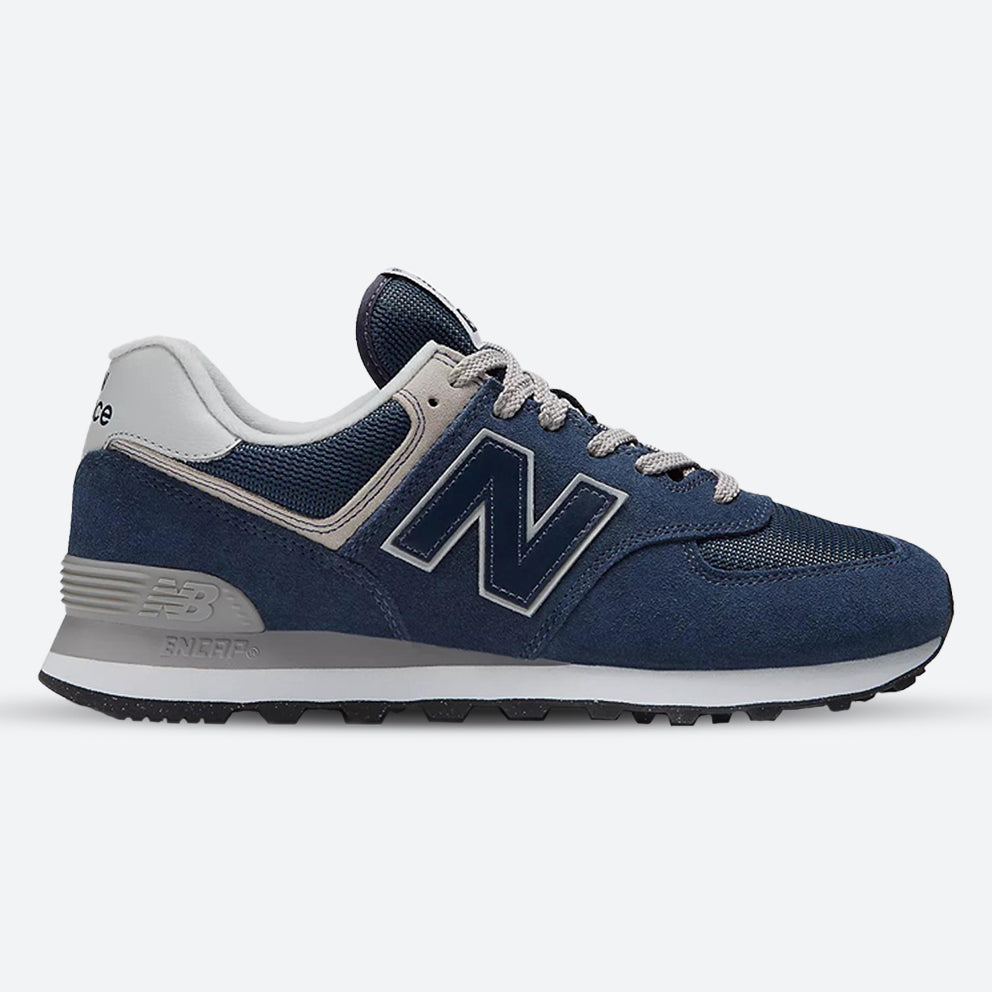 Men's Wide Fit New Balance ML574EVN Walking/Running Trainers - Exclusive - Navy ENCAP Width 4E