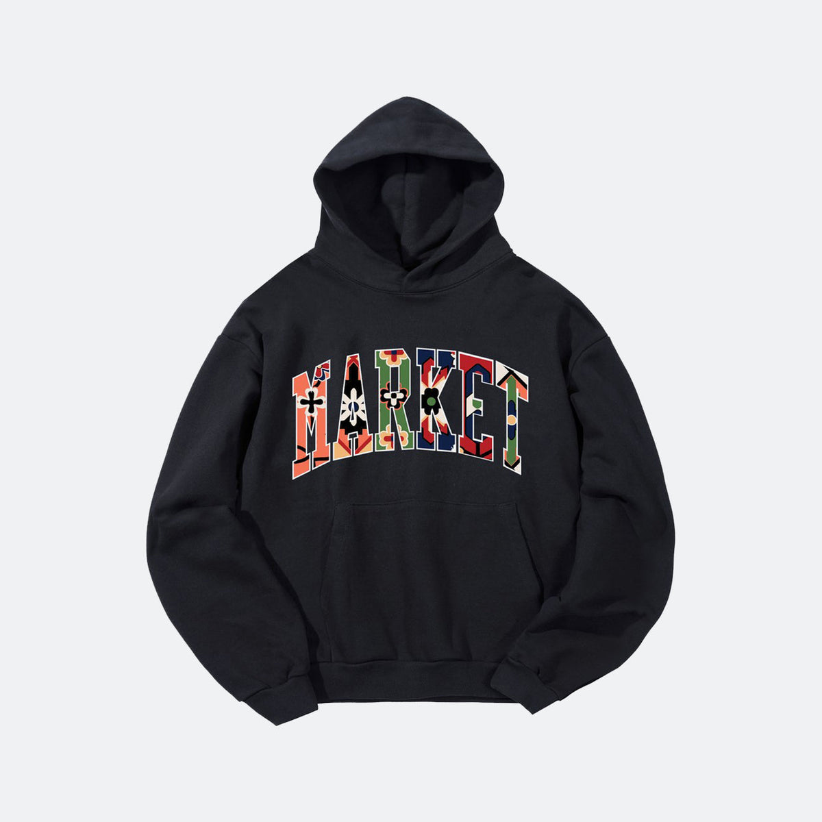 Market Floral Rug Arc Hoodie