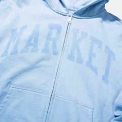 Market Shadow Arc Hoodie - Blue