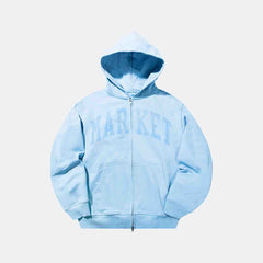 Market Shadow Arc Hoodie - Blue